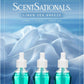 ScentSationals Linen Sea Breeze Fragrance Oil Plug In Air Freshener Refills 3-Pack - Works w/ Scentsationals Wall Plugs - Packaging May Vary
