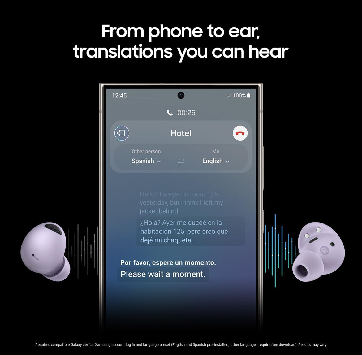 SAMSUNG Galaxy Buds 2 Pro Ware Draadlose Bluetooth Oorfone, Geraasdempend Gemaklike Pas In Oor, HD Stem, IPX7 Waterbestand, Wit (Hernuwde Toestand)
