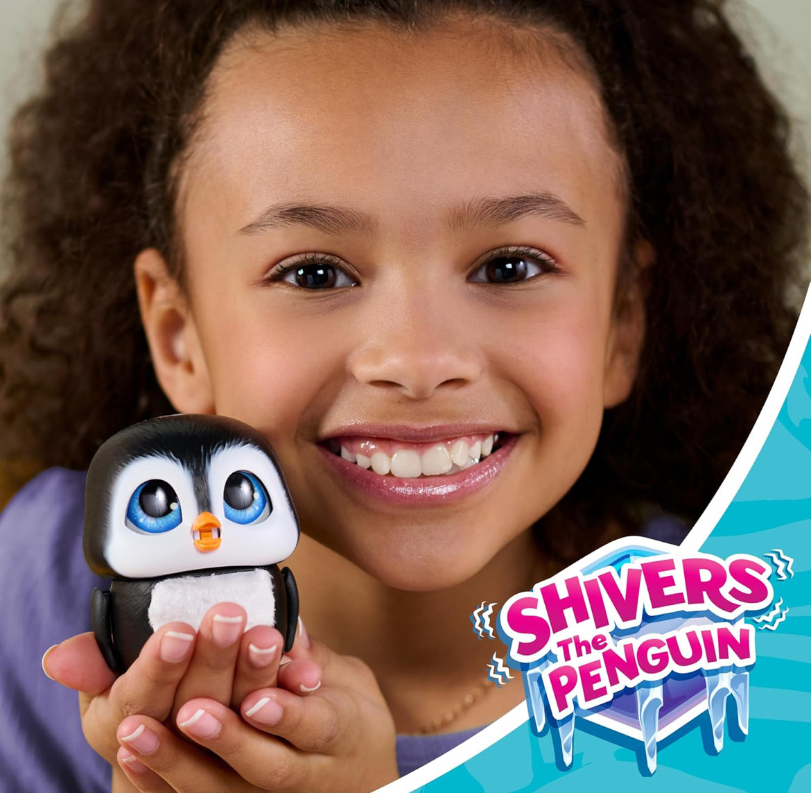 Just Play furReal Handfuls Shivers The Penguin, 3.5 Inch Interactive Toy, for Boys and Girls, Ages 4 and Up