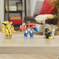 Transformers Playskool Primal Team-Up 3-Pack with Optimus Prime,Bumblebee, and Grimlock Converting Dinosaur Figures, 4.5-Inch Toys, Ages 3 and Up
