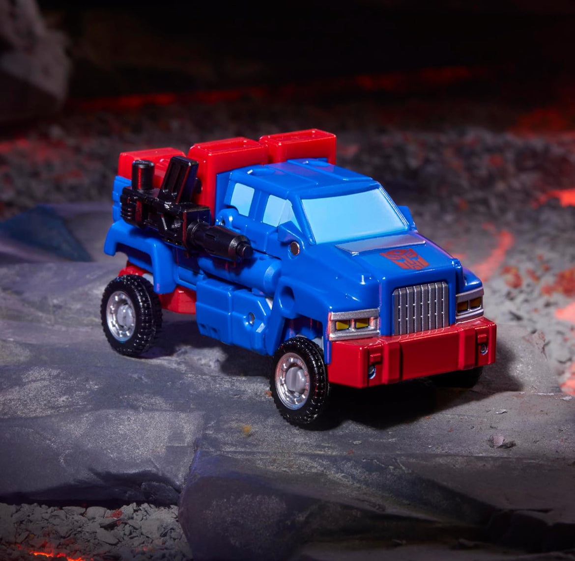 Transformers Legacy United Deluxe Klas G1 Universe Autobot Gears, 5.5-duim Omskakelende Aksiefiguur, 8+ Jaar
