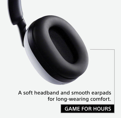 Sony INZONE H9 Speletjie-koptelefoon, Draadlose geraasonderdrukking Bluetooth-koptelefoon met mikrofoon, 360 ruimtelike klank, vir rekenaar en PS5 (WH-G900N) - Wit