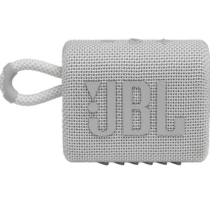 JBL Go 3 - Draagbare Mini Bluetooth-luidspreker P67 Water- en Stofbestand - (Wit)