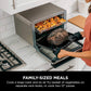 Ninja Air Fryer and Toaster Oven, Foodi Series, XL Pro Air Oven Kitchen Countertop Convection, 10-in-1 Functions - 1800 Watts Stainless Steel (DT201)