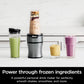 Ninja BN301 Nutri-Blender Plus Compact Personal Blender, 900-Peak-Watt Motor (3) 20 oz. To-Go Cups, (2) Spout-Lids (1) Storage-Lid, Dishwasher Safe - Silver