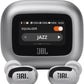 JBL Live Buds 3 - True Wireless Noise-Cancelling Bud-Type Earbuds, 40Hrs Total Playback, Wireless Charging, 6 Mics for Perfect Calls, Multi-Point Connection, IP55 Waterproof and dustproof (Silver)