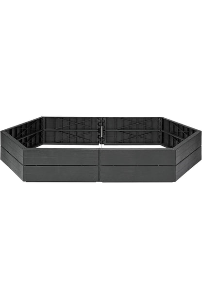 BLACK+DECKER Verhoogde Tuinbed, Planter vir Buitelugplante, Maklike Samestelling, 91 cm.