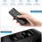 Foot Massager Machine w/ Heat Shiatsu Foot Massager Cordless Control Up to Size 14 - Black