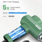 Massage Gun Deep Tissue Portable Percussion Massager for Back and Neck, Handheld Device with Carry Case - (Active Green)