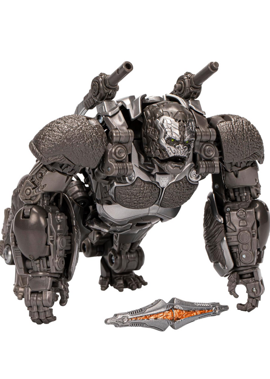 Transformers Speelgoed Studio Reeks Leier Rise of The Beasts 106 Optimus Primal Speelding, 8.5-Duim, Aksiefiguur Ouderdomme 8 en Op