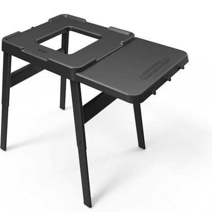 Ninja Buite Sytafel en Braaistaander, Verstelbare Hoogte, Weerbestand, Versoenbaar met Ninja Woodfire Versameling OG700, OG800, OG900, & OO100 Reeks, XSKUNSTANDTBL