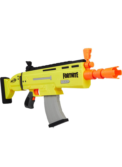 Fortnite AR-L Nerf Elite Dart Blaster - Motorized Toy Blaster, 20 Official Nerf Fortnite Elite Darts, Flip Up Sights - for Youth, Teens, Adults