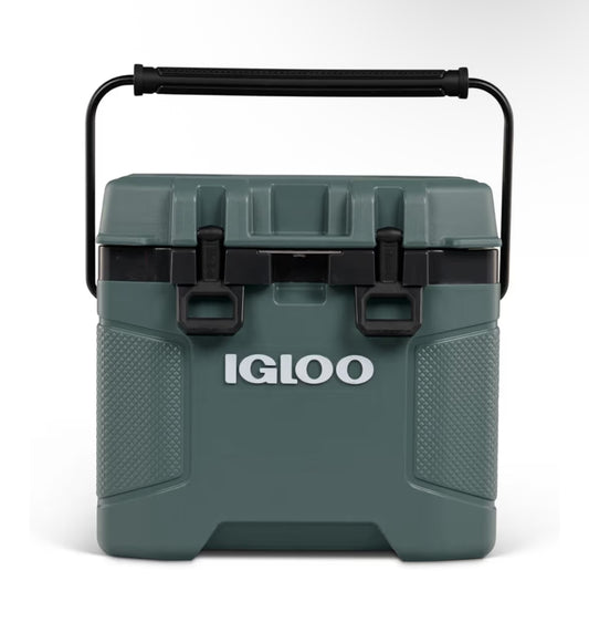 Igloo Trailmate Cooler 25QT Durable Insulated Hard Shell Ice Chest - Spruce