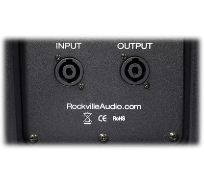 Rockville SPGN108 10" Passiewe 800 Watt DJ PA Luidspreker Liggewig Kabinet 8 Ohm