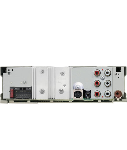 JVC KD-T92MBS Mariene Graad Motorstereo met Bluetooth, Voor-USB, AUX, Amazon Alexa, SirusXM Radio Gereed, Hoëkrag-versterker, Hoëkontrastskerm