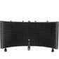 Rockville (2) APM6W 6.5" 350w Studio Monitors+Stands+Pads+Headphones+Mic+Shield