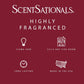 Scentsationals Wax Melts Strong Scent - Sugared Cranberries - Long Lasting Scented Melts for Warmers - 10oz (PACK OF 4)