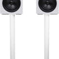 Rockville Pair APM5W 5.25" 250w Powered USB Studio Monitor Speakers+29" Stands