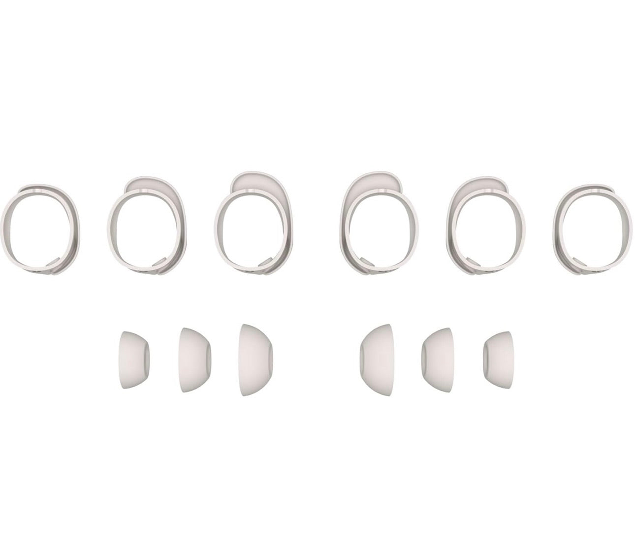 Bose Quiet Comfort Ultra Eartip Fit Kit (S,M,L) - White Smoke