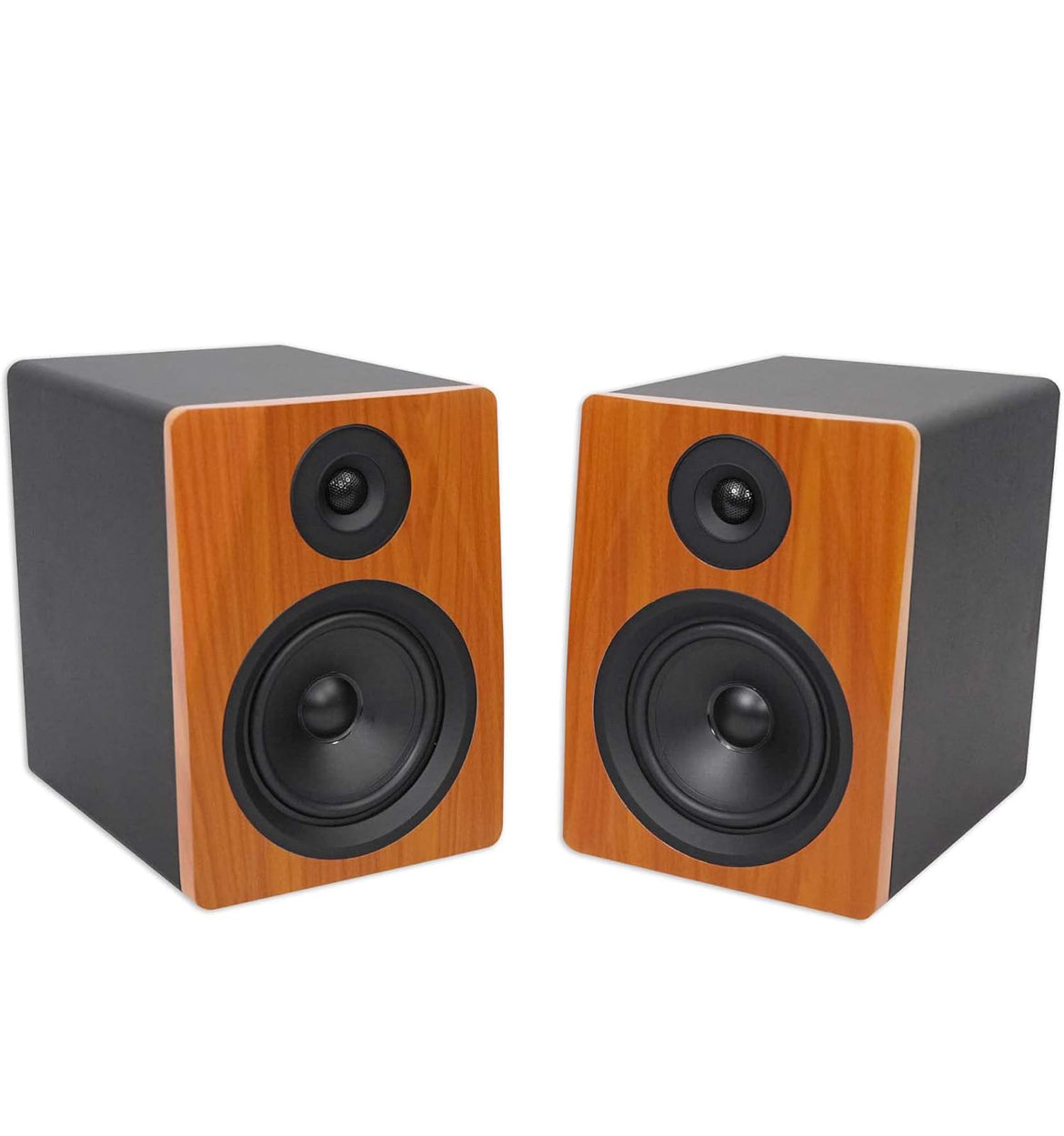 Rockville 5.25" 2-Way 250W Active/Powered USB Studio Monitor Speakers Pair (APM5C)