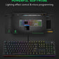 Black Shark RGB Mechanical Gaming Keyboard LED Backlit Wired Keyboard - NEW