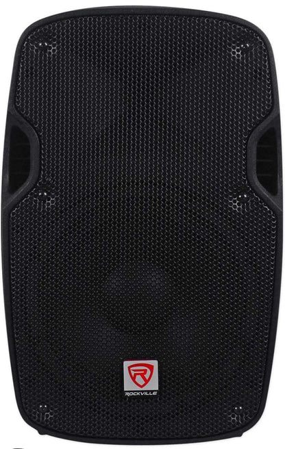 Rockville SPG88 8 duim passiewe 400w DJ PA Luidspreker ABS Liggewig Kabinet 8 Ohm