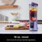 Ninja Blast Portable Blender, Cordless, 18oz. Vessel, Personal Blender BPA Free, Leakproof Lid & Sip Spout, USB-C Rechargeable, Dishwasher Safe Parts - Galaxy Purple - BC151GP