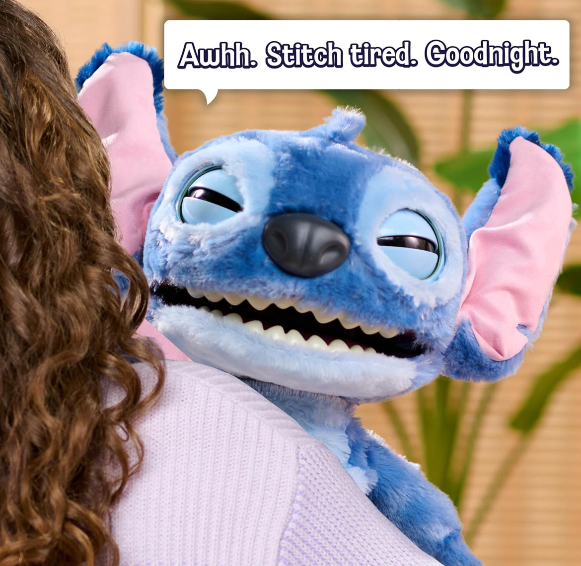 Just Play Disney Stitch Ultimate Interactive 17" Plush Toy, 100+ Sounds & Reactions, Inspired by Disney’s Live-Action Lilo & Stitch Film