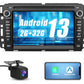Car Stereo GPS Navigation Head Unit w/ CarPlay Android Auto Multimedia Video Player - Backup Camera for Chevrolet Silverado GMC Sierra Yukon 2007-2013,