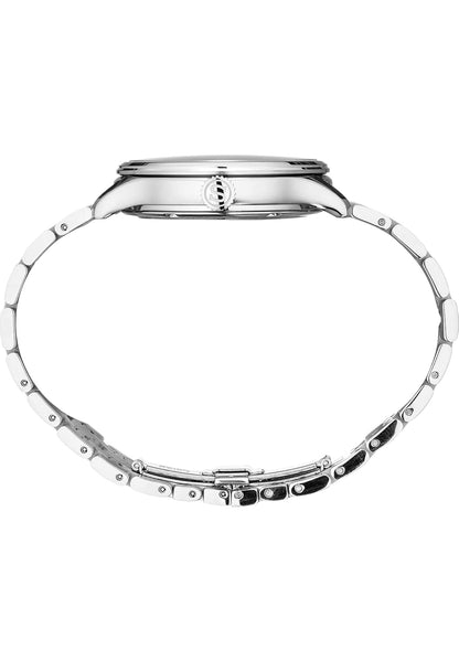 Seiko Outomatiese Horlosie vir Mans - Presage Versameling - Juweel Groen Gepatroneerde Horlosieplaat met Datumkalender, Glansafwerking - 50M Waterbestand