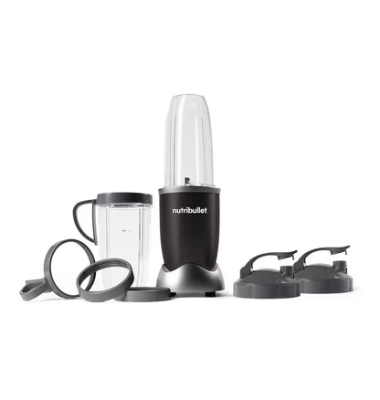 NutriBullet Pro Versapper 900W - Skommeldrankies, Smoothies - Onyx Swart
