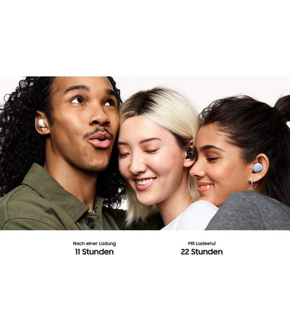 Samsung Galaxy Buds+ Ware Draadlose Oorfoonkoptelefoon - Swart (Opgedateer)