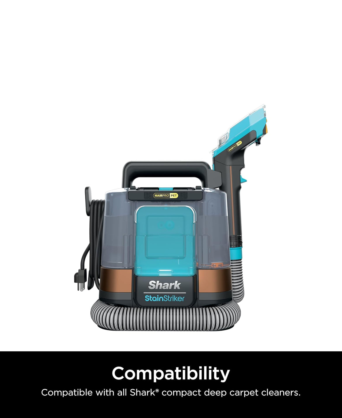 Shark StainStriker Pet Bundle for All StainStriker Carpet Cleaners Formula - NEW