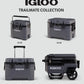 Igloo Trailmate Cooler 50Qt Durable Insulated Hard Shell Ice Chest - Carbonite