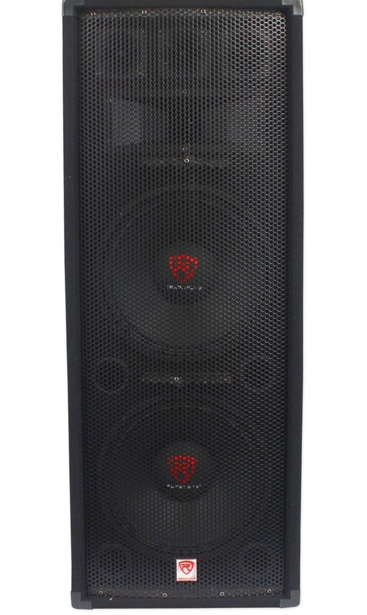 Rockville Dual 12” 2000 Watt 3-Way 8-Ohm Passive DJ/Pro Audio PA Speaker (RSG12.2)
