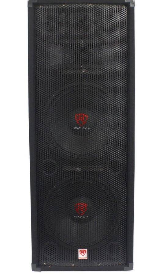 Rockville Dubbele 12” 2000 Watt 3-Rigting 8-Ohm Passiewe DJ/Pro Oudio PA Luidspreker (RSG12.2)