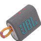 JBL Go 3 - Portable Mini Bluetooth Speaker P67 Waterproof and Dustproof - (Grey)