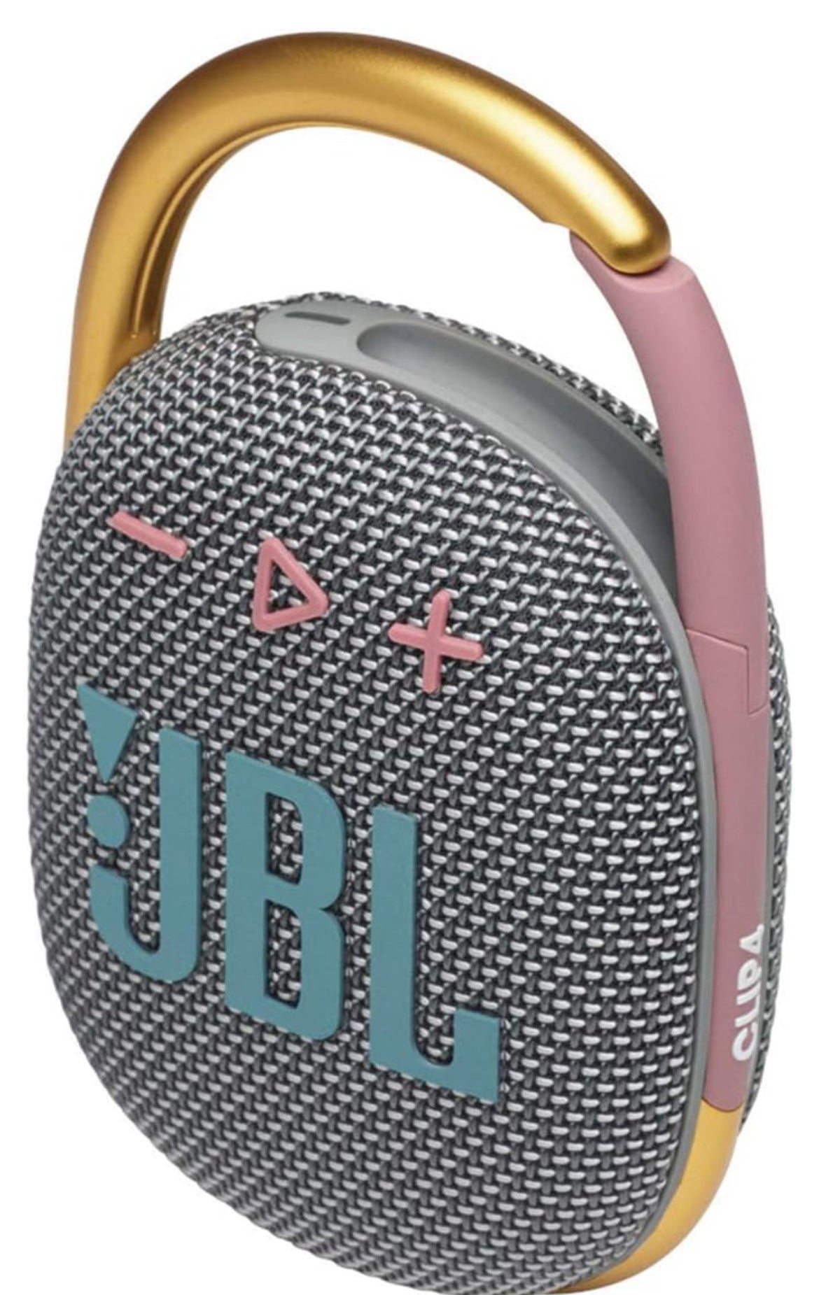 JBL Clip 4 - Portable Mini Bluetooth Speaker, IP67 waterproof and dustproof, 10 hours of playtime - (Grey)