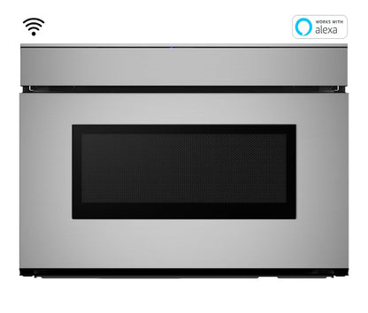 Sharp SMD2479JS 24 in. 1.2 cu. ft. Built-In Smart Microwave Drawer Oven
Easy Wave Open, 24-inch, 1.2 Cubic Feet, 950 Watt, Works with Alexa Certified