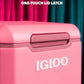 Igloo Tag Along 360 Spinner Cooler | 20 Quart Rolling Ice Chest - (Pink)