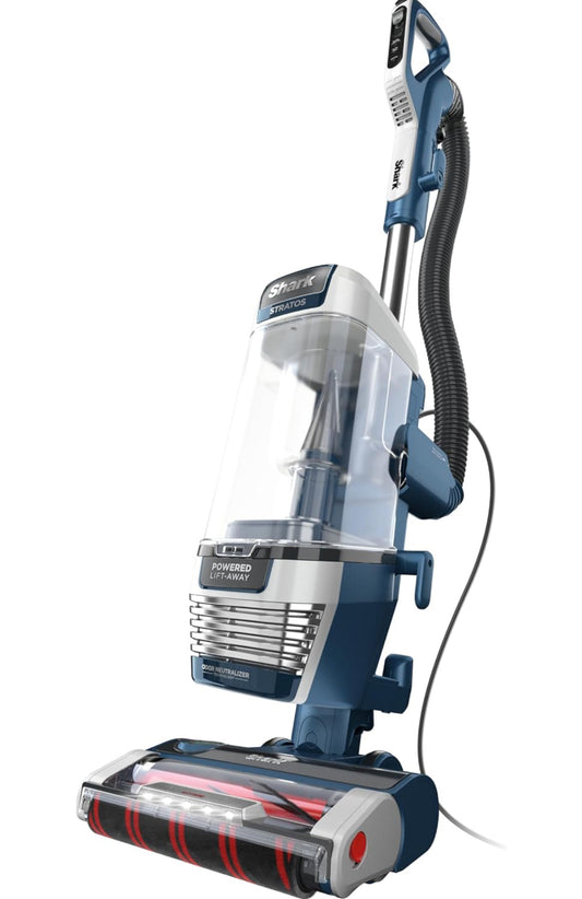 Shark Upright Vacuum, Stratos with DuoClean PowerFins, HairPro, Powered Lift-Away - NEW