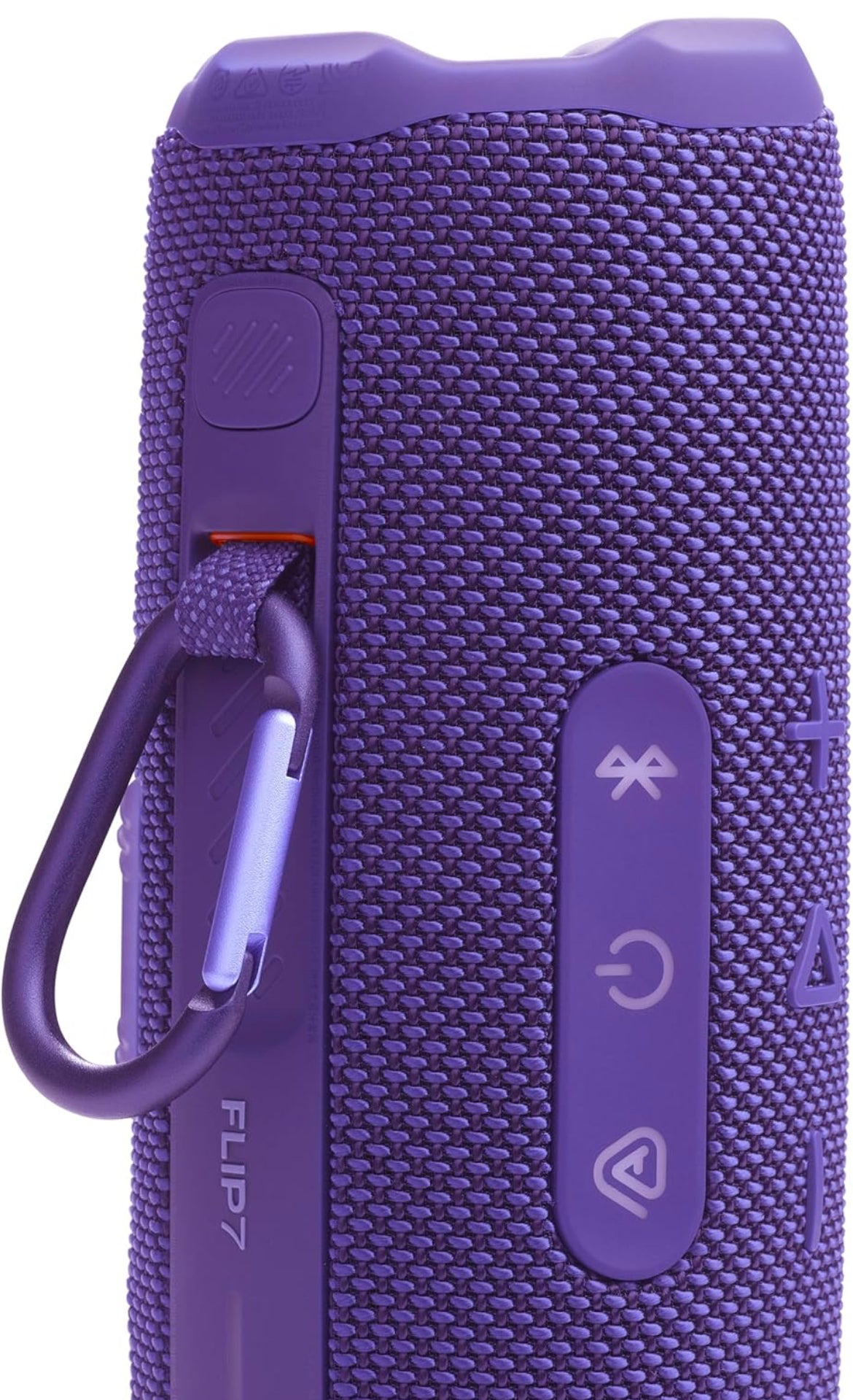 JBL Flip 7 - Portable Waterproof and Drop-Proof Speaker with Interchangeable Accessories (Purple)