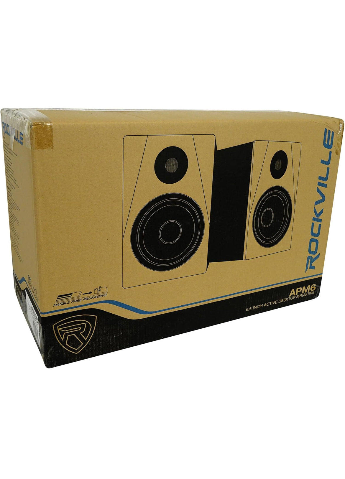 RockvilIe APM6C 6.5" 2-Way 350W Active/Powered USB Studio Monitor Speakers Pair