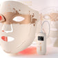 Red Light Therapy Mask 324 LEDs Full Face Coverage & 3 Light Modes, Cordless LED Red Light Therapy Face Mask