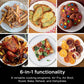 Ninja DoubleStack XL Smart 2-Basket Air Fryer, Smart Cook System, DoubleStack Technology Cook 10 QT, 6-in-1, Smart Finish & Match Cook, Air Fry, Broil, Bake (SL451)