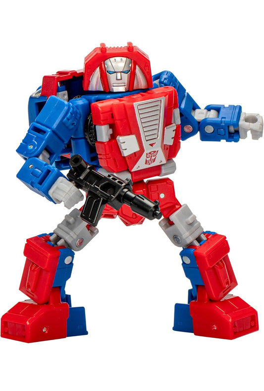 Transformers Legacy United Deluxe Klas G1 Universe Autobot Gears, 5.5-duim Omskakelende Aksiefiguur, 8+ Jaar