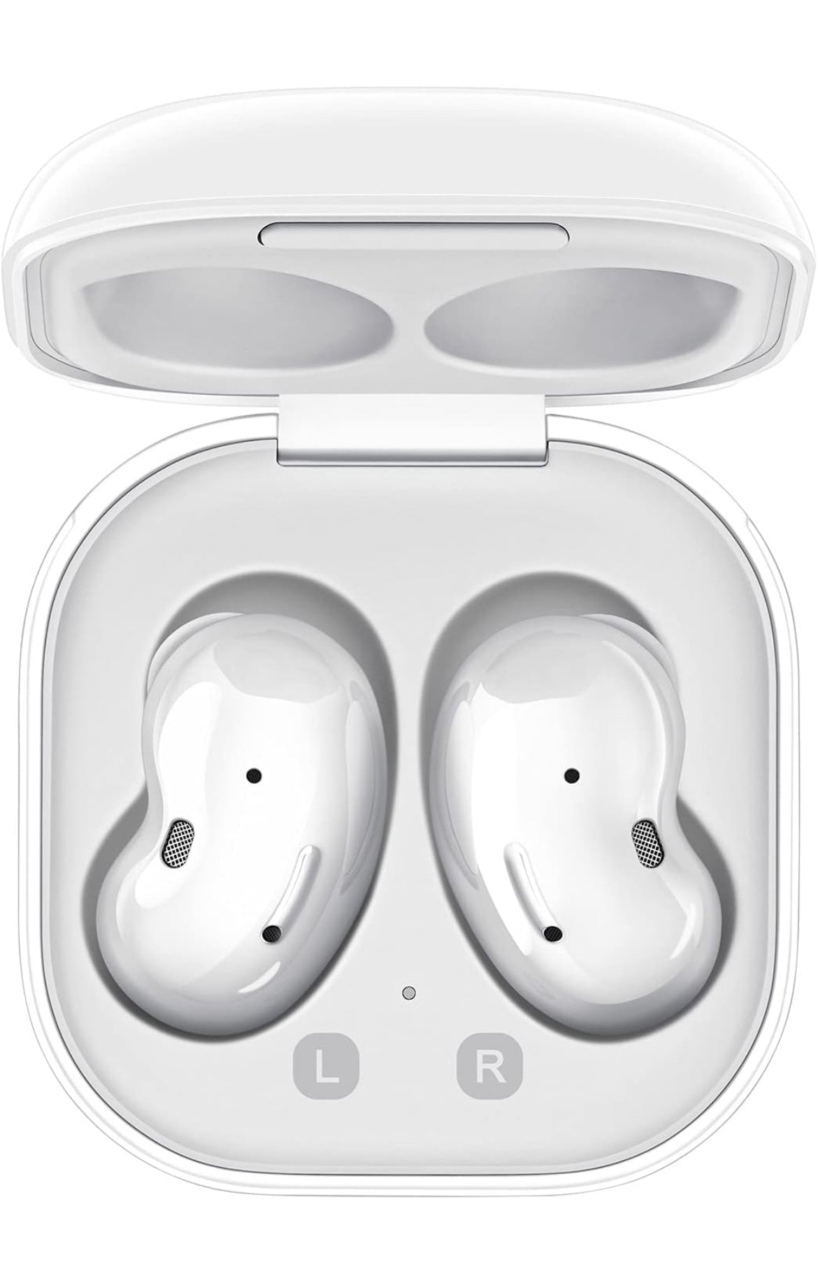 SAMSUNG Galaxy Buds-Live Aktiewe Geraaskansellerende Draadlose Bluetooth 5.0 Oorfone (Mystic White)
