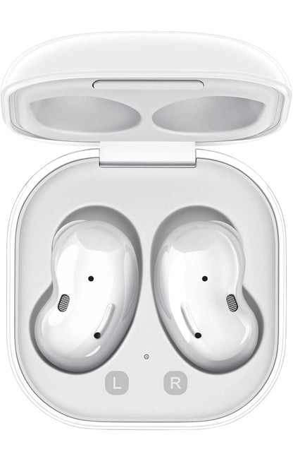 SAMSUNG Galaxy Buds-Live Aktiewe Geraaskansellerende Draadlose Bluetooth 5.0 Oorfone (Mystic White)