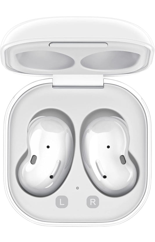 SAMSUNG Galaxy Buds-Live Aktiewe Geraaskansellerende Draadlose Bluetooth 5.0 Oorfone (Mystic White)