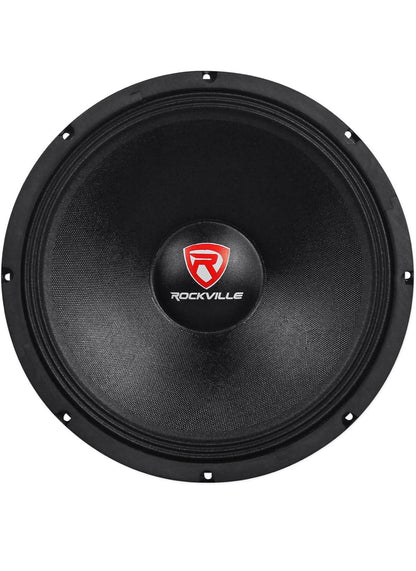 Rockville RVP15W4 1000 Watt 15" Onverwerkte DJ Subwoofer 4 Ohm Subwoofer 51OZ Magneet Swart